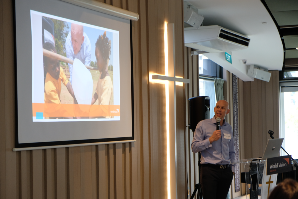 Keynote address given by Reverend Andrew Morley.