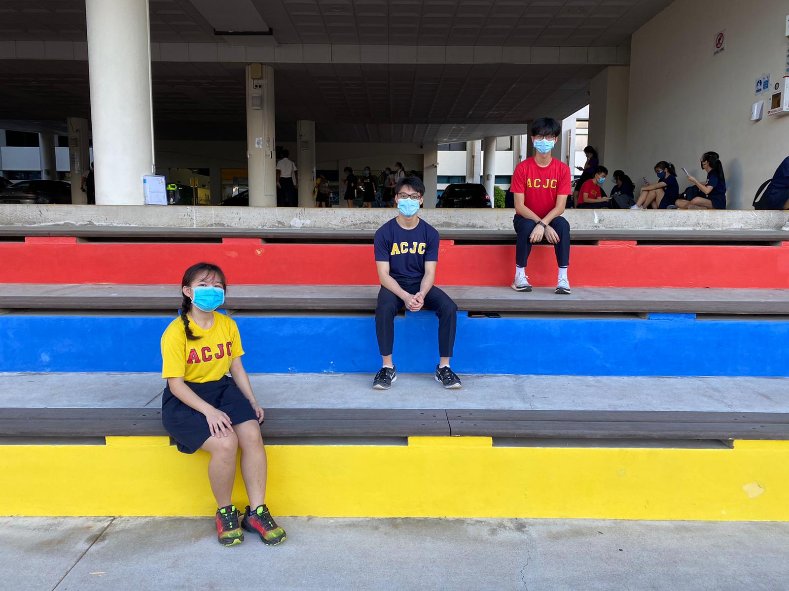 Students from Anglo-Chinese Junior College