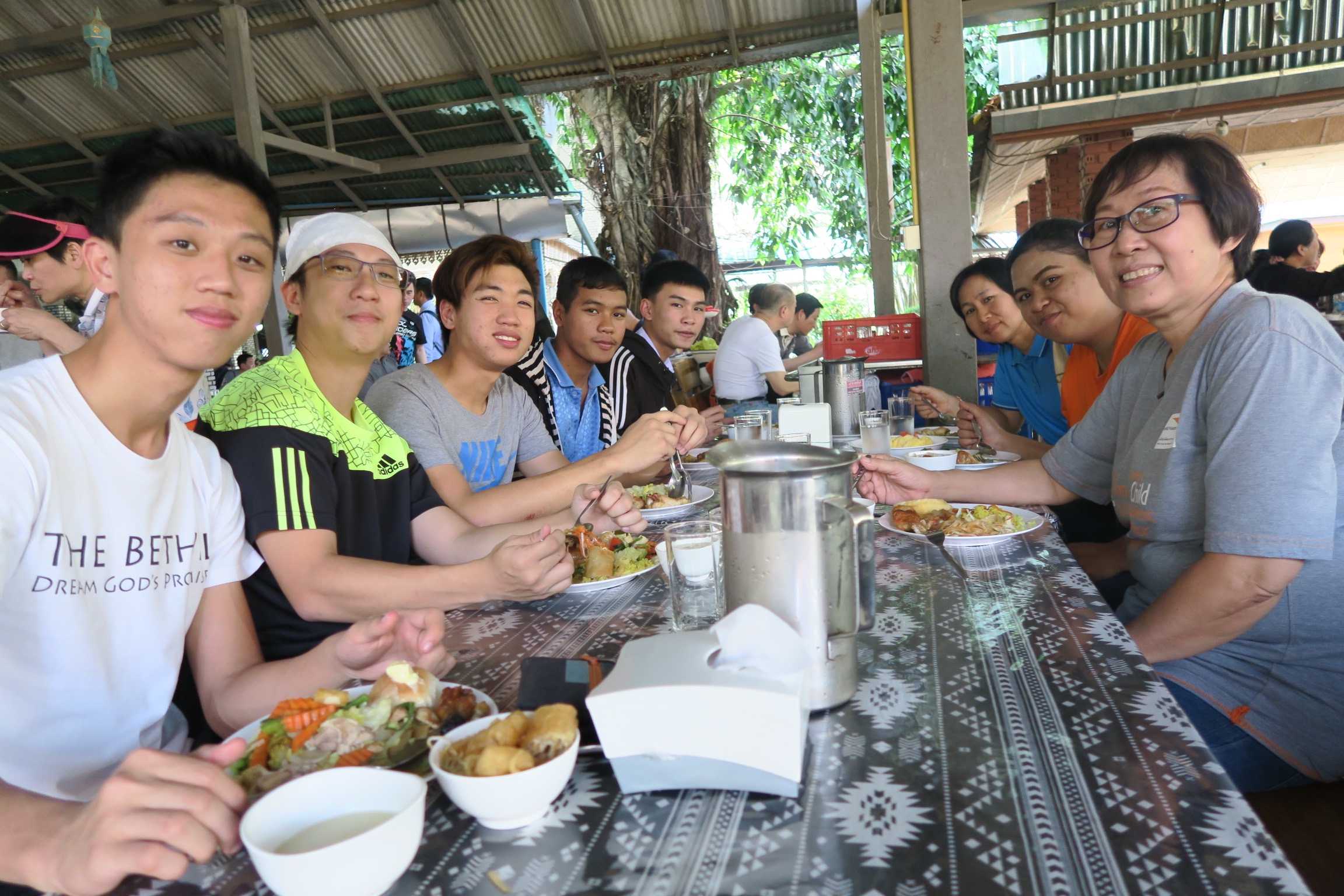 Visits to churches in Mae Taeng