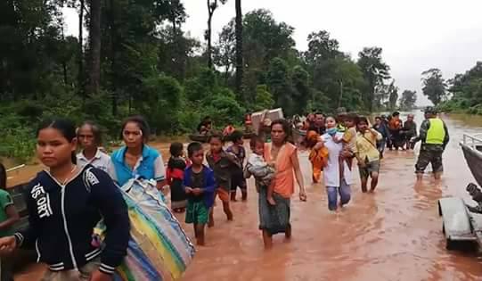 families affected by floods