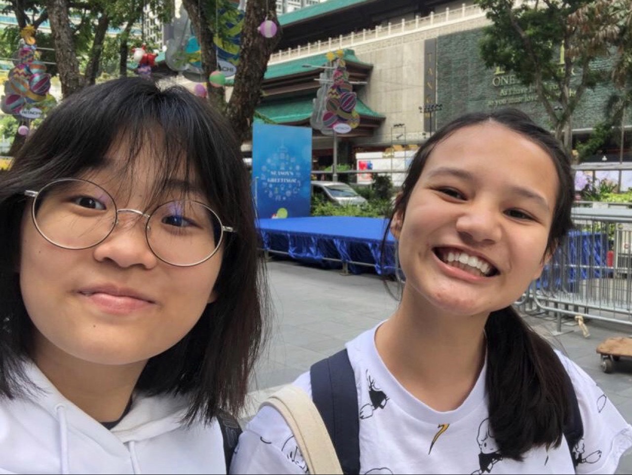 Students from Methodist Girls School (Secondary)