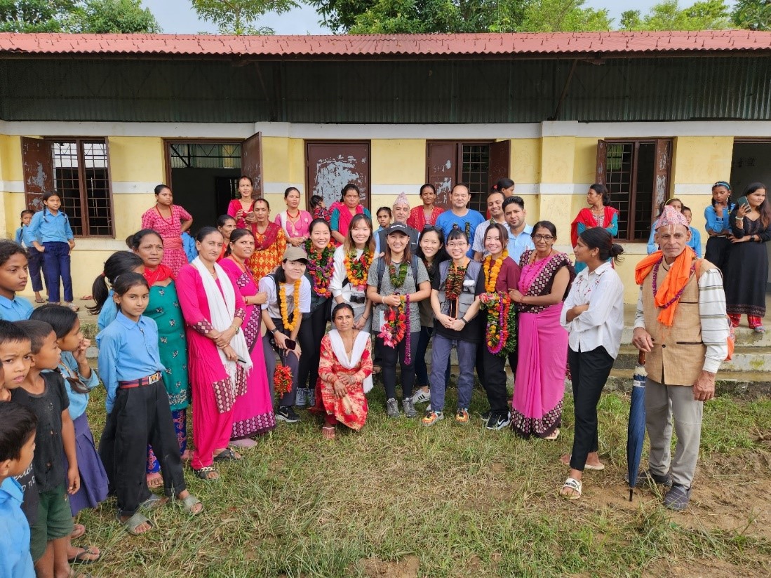 Welcome from Secondary School in World Vision Nepal Area Programme