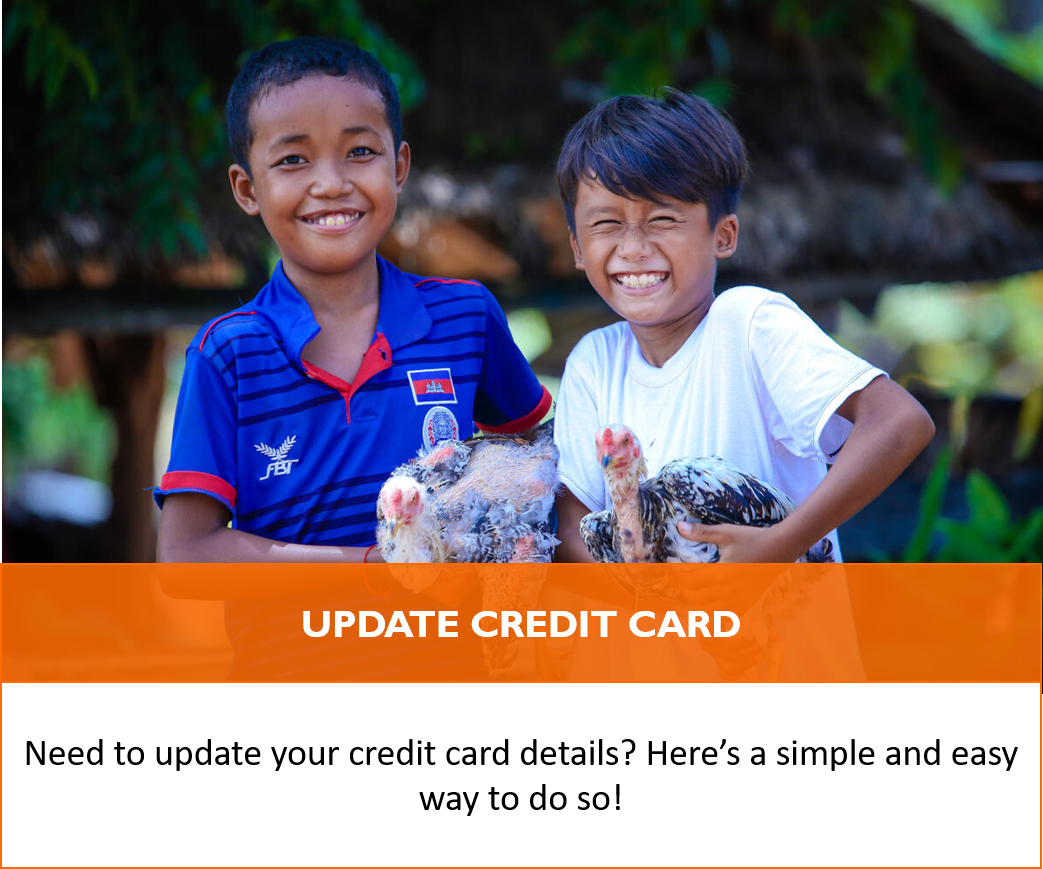 Updating Credit Card Information