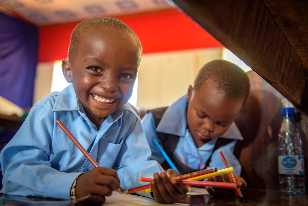 A sponsored child writing to his sponsor 