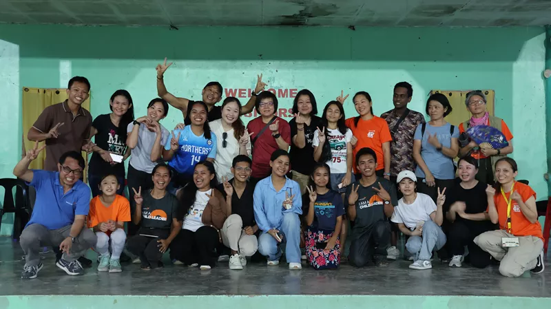 A meaningful exchange session between youth leaders and child sponsors as they shared their personal stories, aspirations and life lessons. Through honest conversations about challenges, faith and perseverance, both groups encouraged one another, gaining renewed inspiration for their journeys ahead.