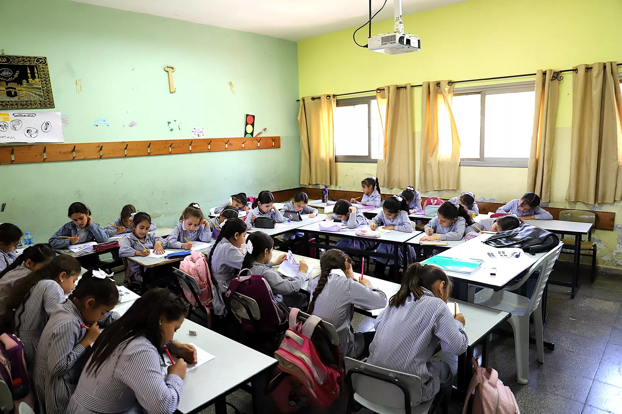 Children in School in Weast Bank