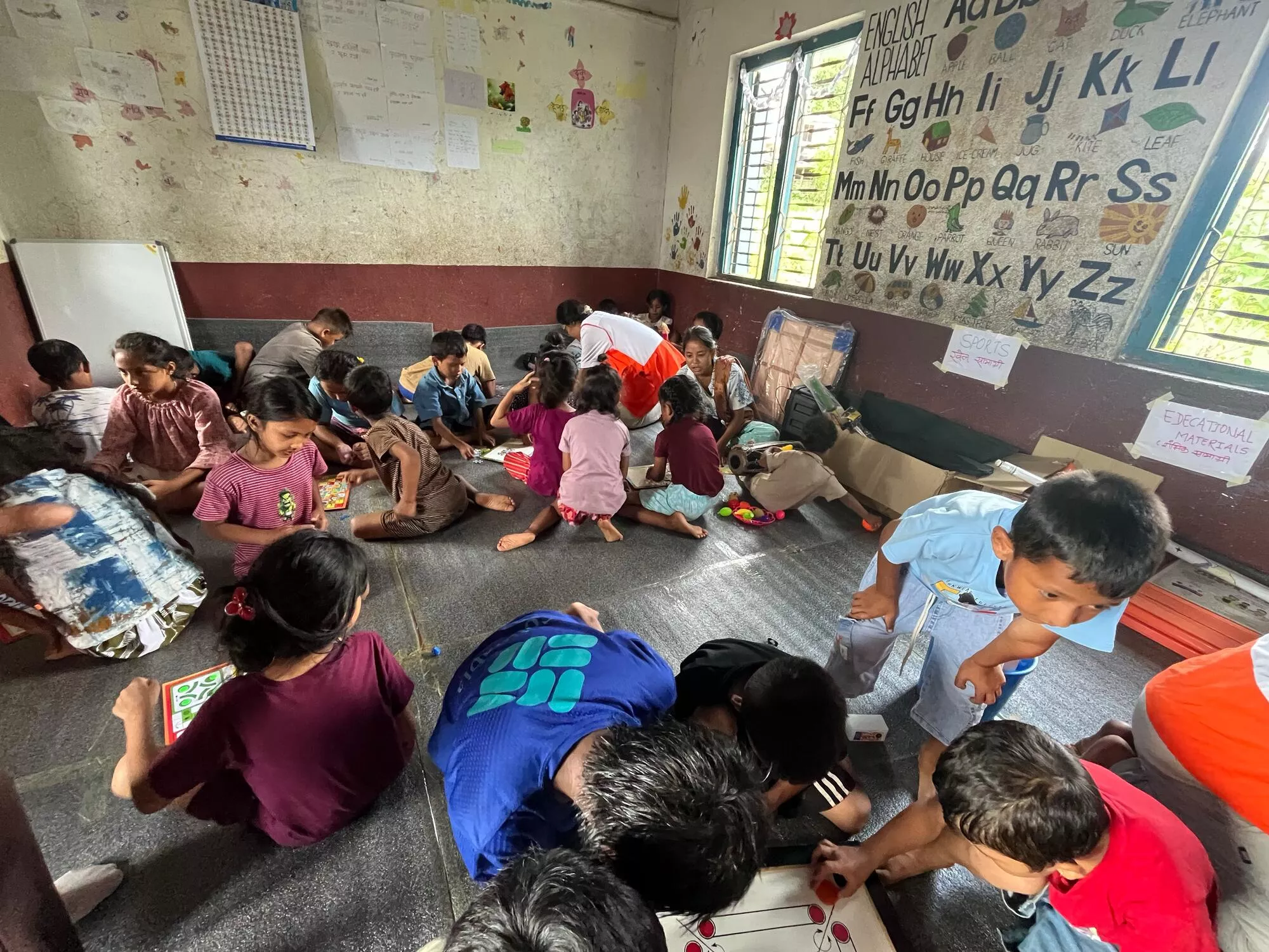 Nepal flash floods response - a place to feel like child again