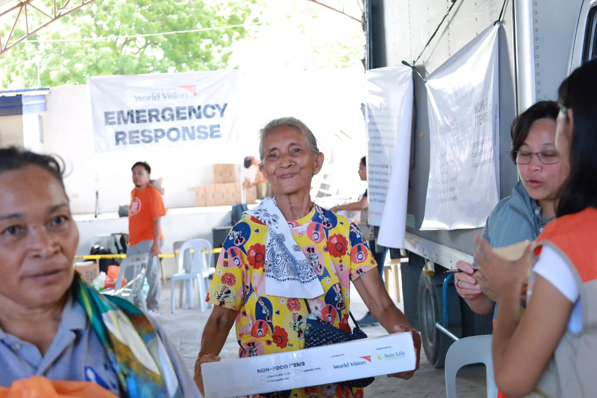 Providing Food and Essential Supplies 