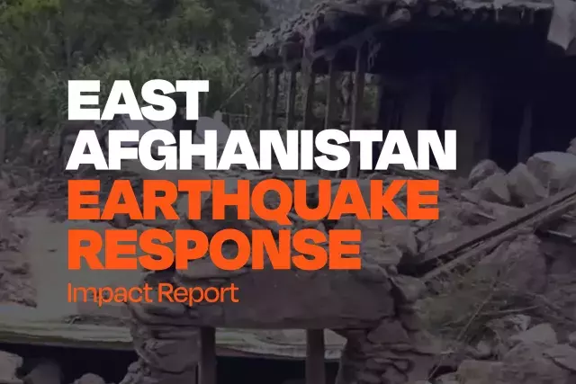 East Afghanistan Earthquake Response Impact Report