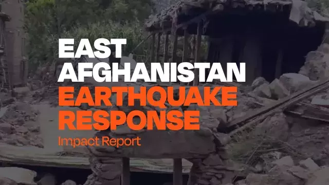 East Afghanistan Earthquake Response Impact Report
