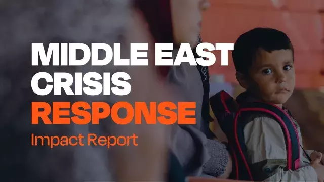 Middle East Crisis Response Impact Report