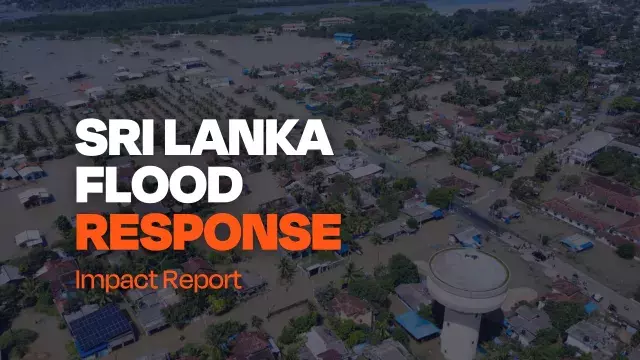sri lanka flood response impact report