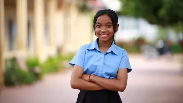 A school meal filled Chandy’s classroom with life
