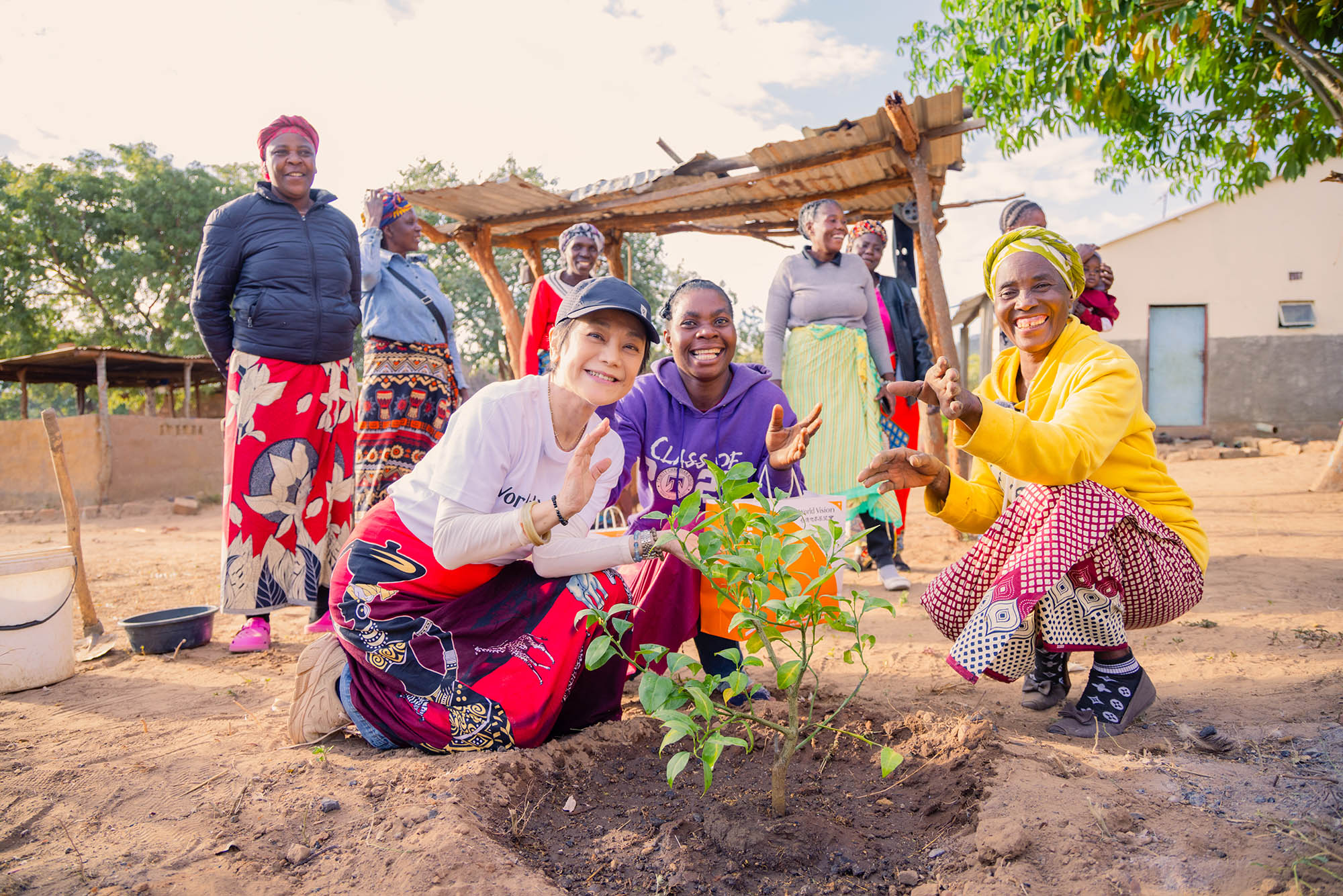 张艾嘉在赞比亚